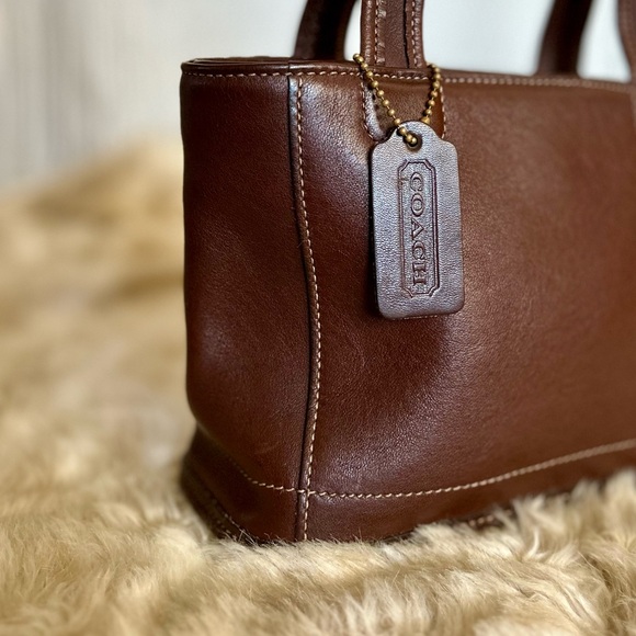Brown Vintage coach bag 9308 - Picture 3 of 12